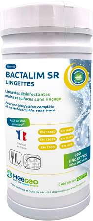 Image de LINGETTE BACTALIM AGRO SR DESINFECTANTE  (Boîtes de 200)