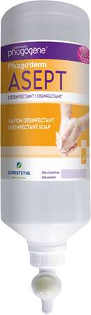 SAVON PHAGO DERM ASEPT 1000 ML POMPE AIRLESS (Colis de 12)