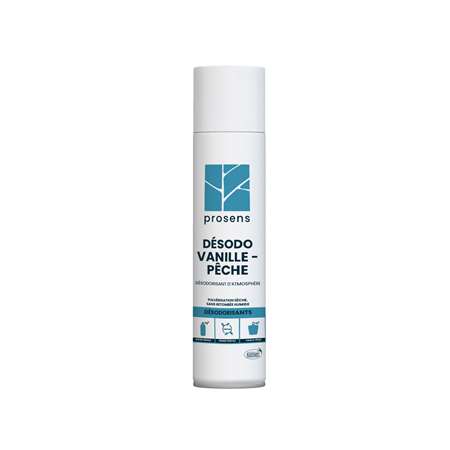 Image de DESODORISANT VANILLE-PECHE AEROSOL DE 300ML