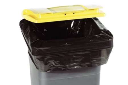 Image de HOUSSE CONTENEUR 120L NOIR 20 µ (Carton de 200)