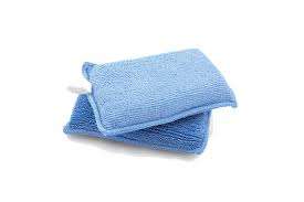Image de EPONGE MICROFIBRE BLEUE (Lot de 10)