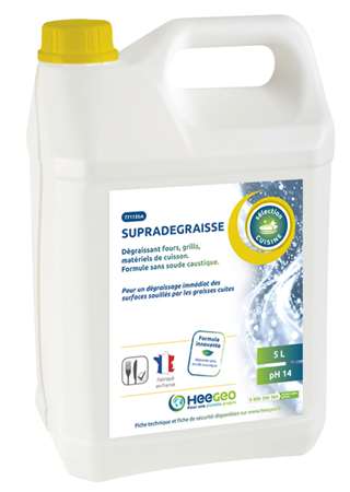 Image de SUPRADEGRAISSE DEGRAISSANT CONCENTRE GRAISSES CUITES 5L