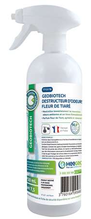Image de GEOBIOTECH BIODESTRUCTEUR D'ODEURS  FLEUR TIARE 750ML