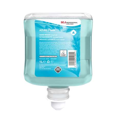 Image de DEB REFRESH AZURE FOAM MOUSSE LAVANTE FLORAL 1L ECOLABEL (X6