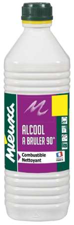 Image de ALCOOL A BRULER 90° 1L