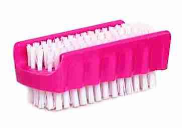 Image de BROSSE A ONGLES NYLON 2 FACES