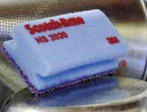 Image de TAMPON POIGNEE POURPRE SPECIAL PLONGE 130X70MM