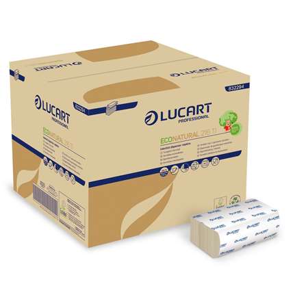 Image de SERVIETTE 216TI ECO NATURAL 2 PLIS 16.4/24CM (Colis de 6000)