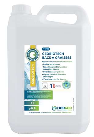 Image de GEOBIOTECH TRAITEMENT BAC A GRAISSES 5L
