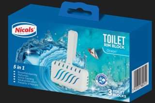 Image de BLOC CUVETTE WC MARINE LOT DE 3 X 45G