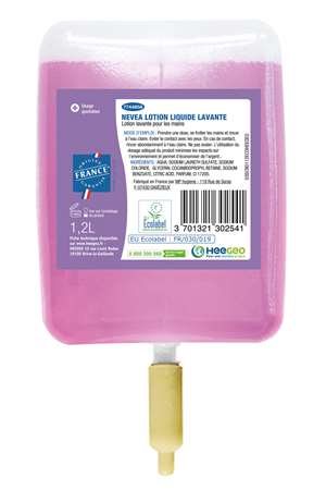 Image de NEVEA CARTOUCHE LOTION LIQUIDE LAVANTE 1,2L (Colis de10)