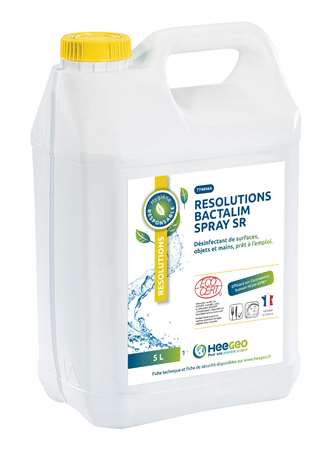 Image de RESOLUTIONS BACTALIM SPRAY SR ECOCERT 5L