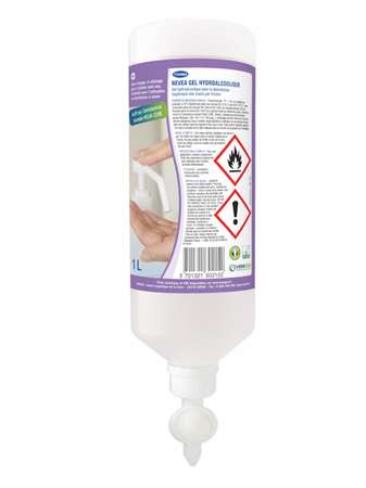 NEVEA GEL HYDROALCOOLIQUE 1L FLACON AIRLESS