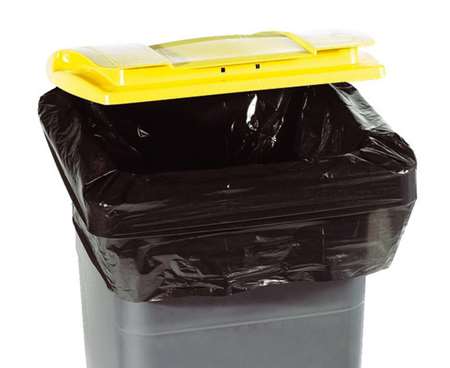 Image de HOUSSE CONTENEUR 340L BD NOIR 35µ (Colis de 100)