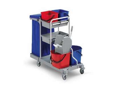 Image de CHARIOT ARIANE 225 2X6L + 2X15L + PRESSE A MACHOIRE