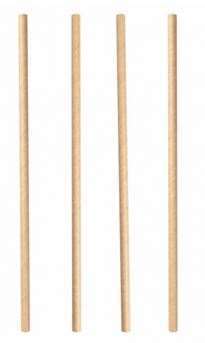 Image de PAILLE PAPIER NATUREL 21 CM (Sachet de 250)