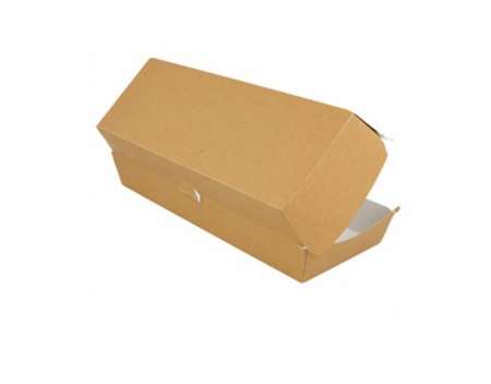 Image de BOITE KEBAB/PANINI KRAFT BRUN 220/120/75mm   COLIS DE 125