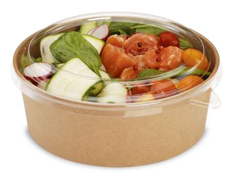 Image de SALADIER ROND KRAFT BRUN 750cc x 300