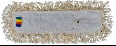 Image de FRANGE COTON DÉPOUSSIÈRAGE POCHE PR ARMATURE MÉTALLIQUE 60CM