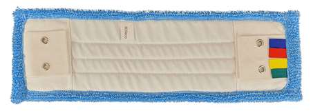 Image de FRANGE MICROFIBRE ÉPAISSE 40CM POCHE/LANGUETTE 2 OEIL