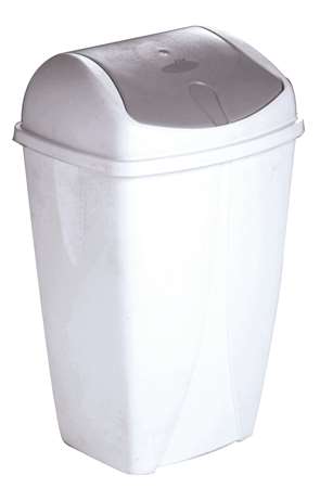 Image de POUBELLE COUVERCLE BASCULANT SWING 50L
