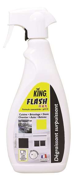 Image de FLASH NET KING DEGRAISSANT SURPUISSANT 750ML