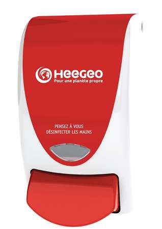 Image de DISTRIBUTEUR MOUSSE NOVAS 1000 DESINFECTION ROUGE