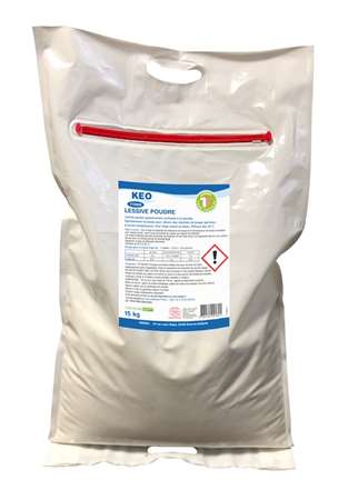 Image de KEO LESSIVE POUDRE SAC 15KG ECOCERT
