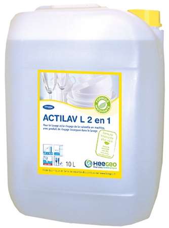 Image de ACTILAV L 2 EN 1 LAVAGE+RINCAGE VAISSELLE EN MACHINE 11KG