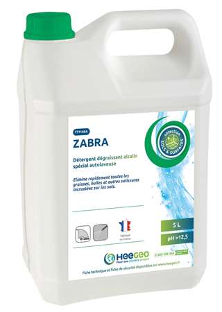 Image de ZABRA DETERGENT DEGRAISSANT ALCALIN AUTOLAVEUSE 5L