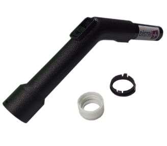 POIGNEE COUDEE PLASTIQUE A CLIPSER AVEC REGLAGE D'AIR D32MM