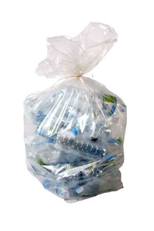 Image de SAC A DECHET 130L BD TRANSPARENT RECYCLE EXTRA FORT X100