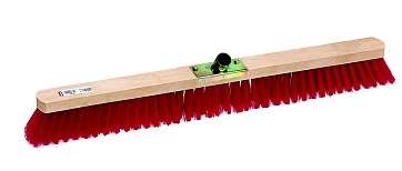 Image de BALAI GRANDE SURFACE PVC DUR ROUGE 80CM