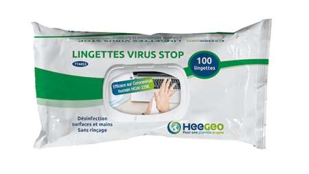 Image de LINGETTES VIRUS STOP FLOW PACK SACHET DE 100
