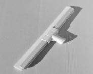 Image de RACLETTE SOL MOUSSE BLANCHE 55CM ALIMENTAIRE