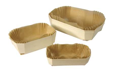 Image de BARQUETTE CUISSON BOIS 140/90/45mm              COLIS DE 200