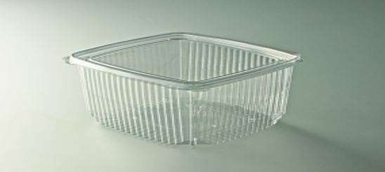 Image de BOITE CHARNIERE PET 2000ml ERGO BOX  190/185/80 COLIS DE 200