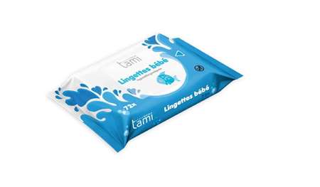 Image de LINGETTE NETTOYANTE BEBE HYPOALLERGENIQUE SANS ALCOOL (X72)