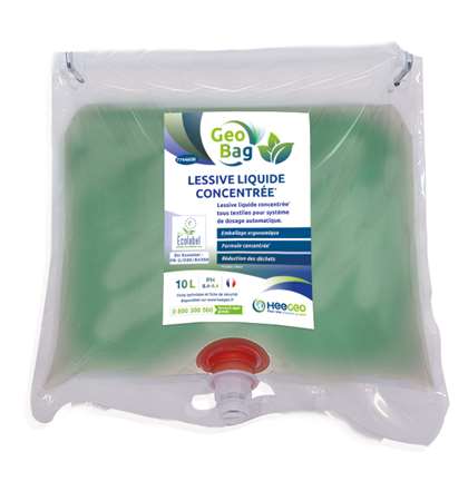 Image de GEOBAG LESSIVE LIQUIDE CONCENTREE POCHE DE 10L ECOLABEL