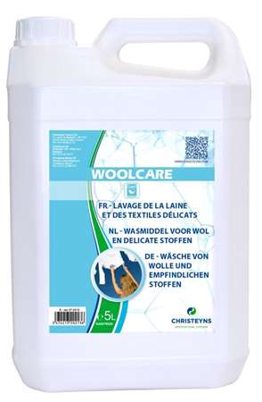 Image de WOOLCARE POUR LAVAGE TEXTILE LAINE DELICAT 5L