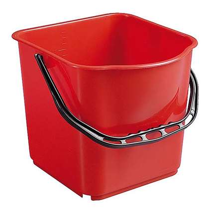 Image de SEAU 15L ROUGE ANSE PLASTIQUE