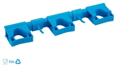 Image de SUPPORT MURAL HYGIENIQUE HI-FLEX 420 MM BLEU