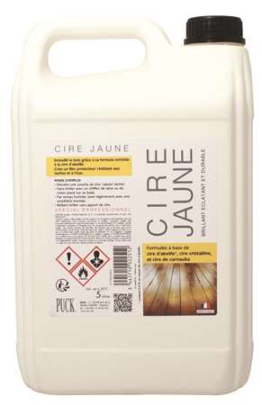 Image de CIRE JAUNE PUCK 5L