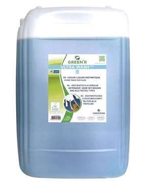 Image de GREEN'R ULTRA WASH PRO LESSIVE LIQUIDE ENZYMATIQUE 20L