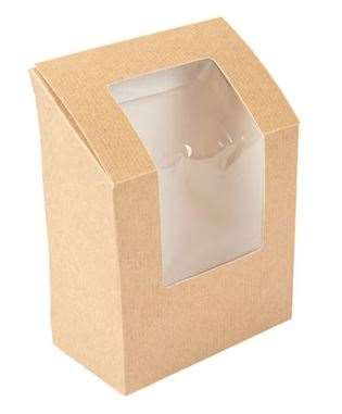 Image de BTE+FENÊTRE TORTILLA THEPACK 9,2x5,1x9,2/12,5 NATUREL X600