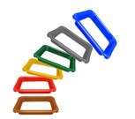 Image de INSERT CLIP JAUNE POUR COUVERCLE POUBELLE FIT OU DUO