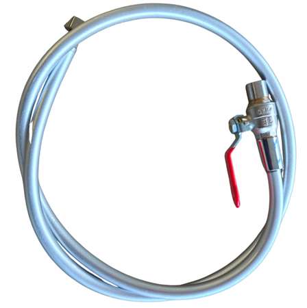 Image de TUYAU 150CM AVEC VANNE COMPATIBLE AVEC O3BEST12