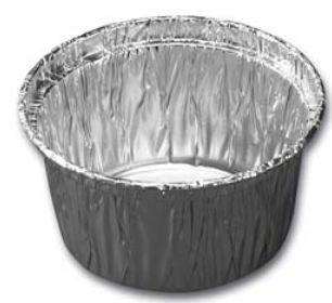 Image de GODET ALUMINIUM GO85 Ø75 90cc H34mm         SACHET DE 100