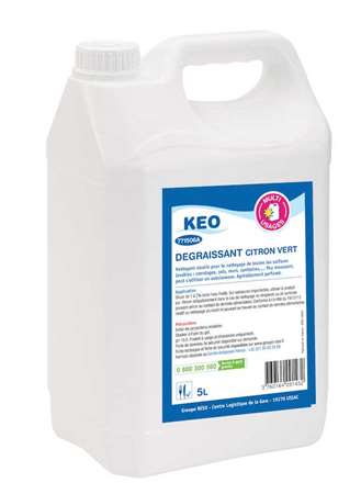 Image de KEO DEGRAISSANT CITRON VERT 5L