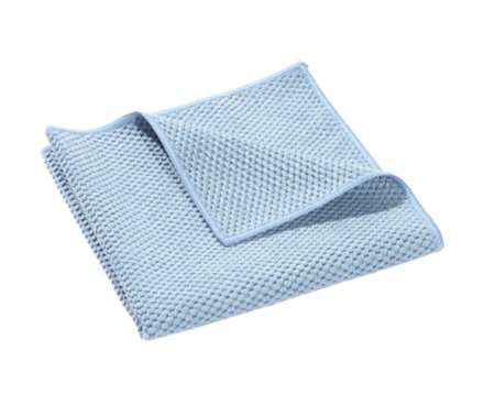 Image de LAVETTE MICROFIBRE  RECYCLEE PRO BLEUE 40X38CM - SACHET DE 5